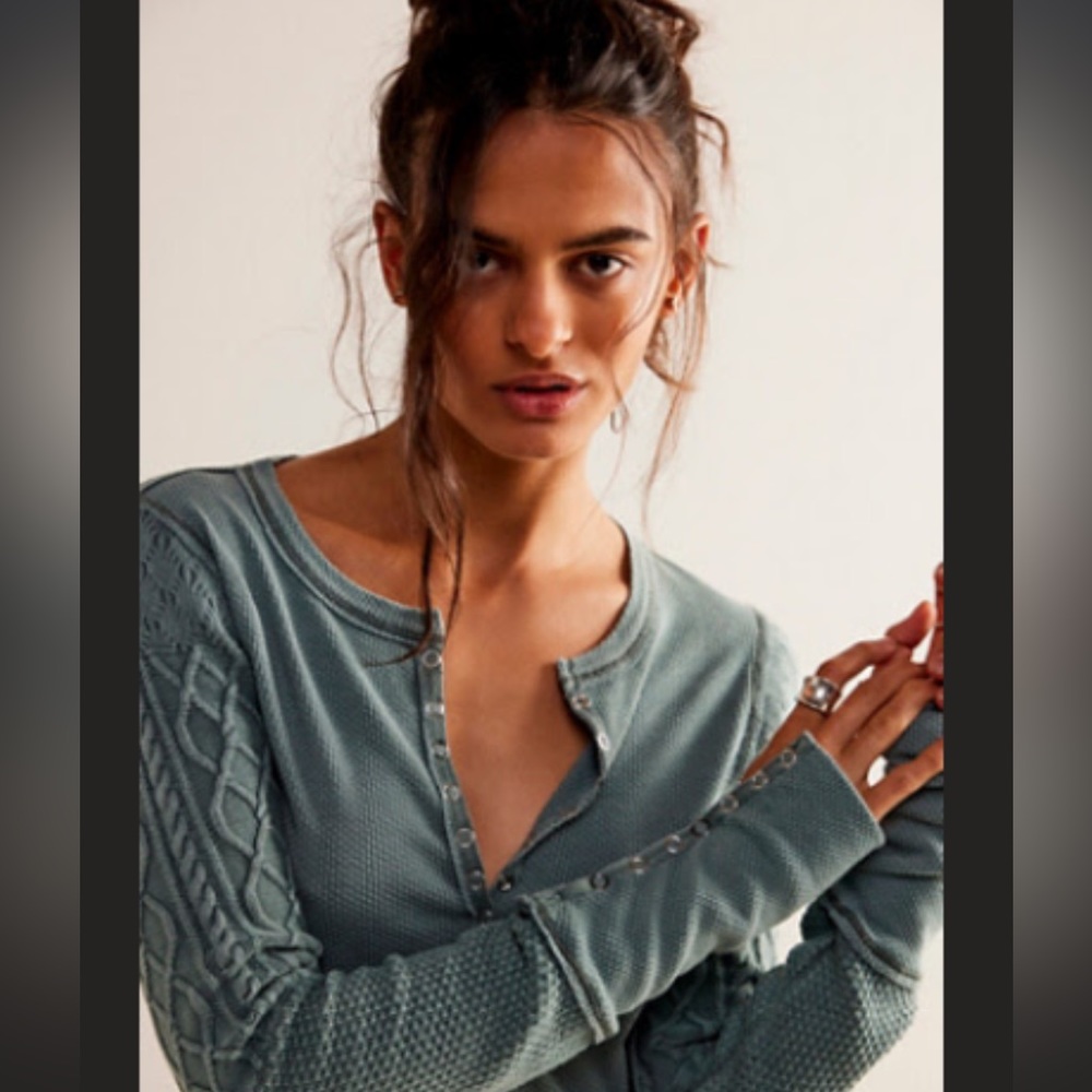 Free People Twisted Cable Cuff